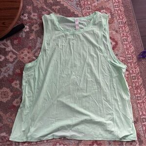 lululemon athletica Mint Green Sleeveless Tank